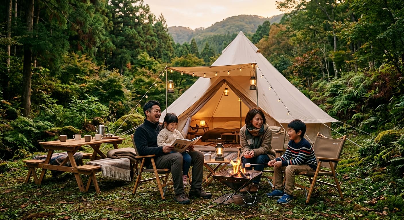 兵庫アウトドアの新常識:贅沢な非日常を手軽に!家族と絆を深める究極ガイド