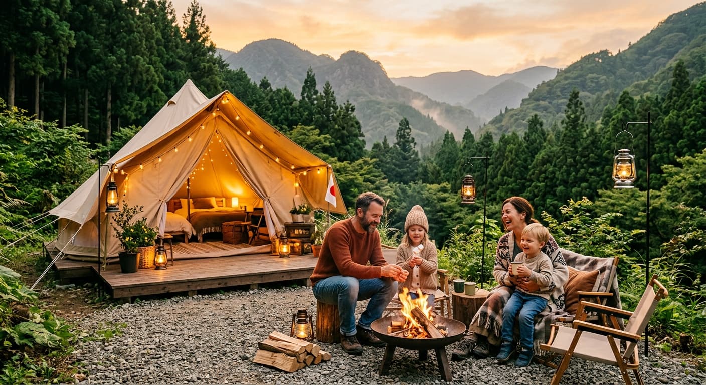 子連れグランピングは「戦略的家族投資」!関西で学ぶ非日常体験ガイド