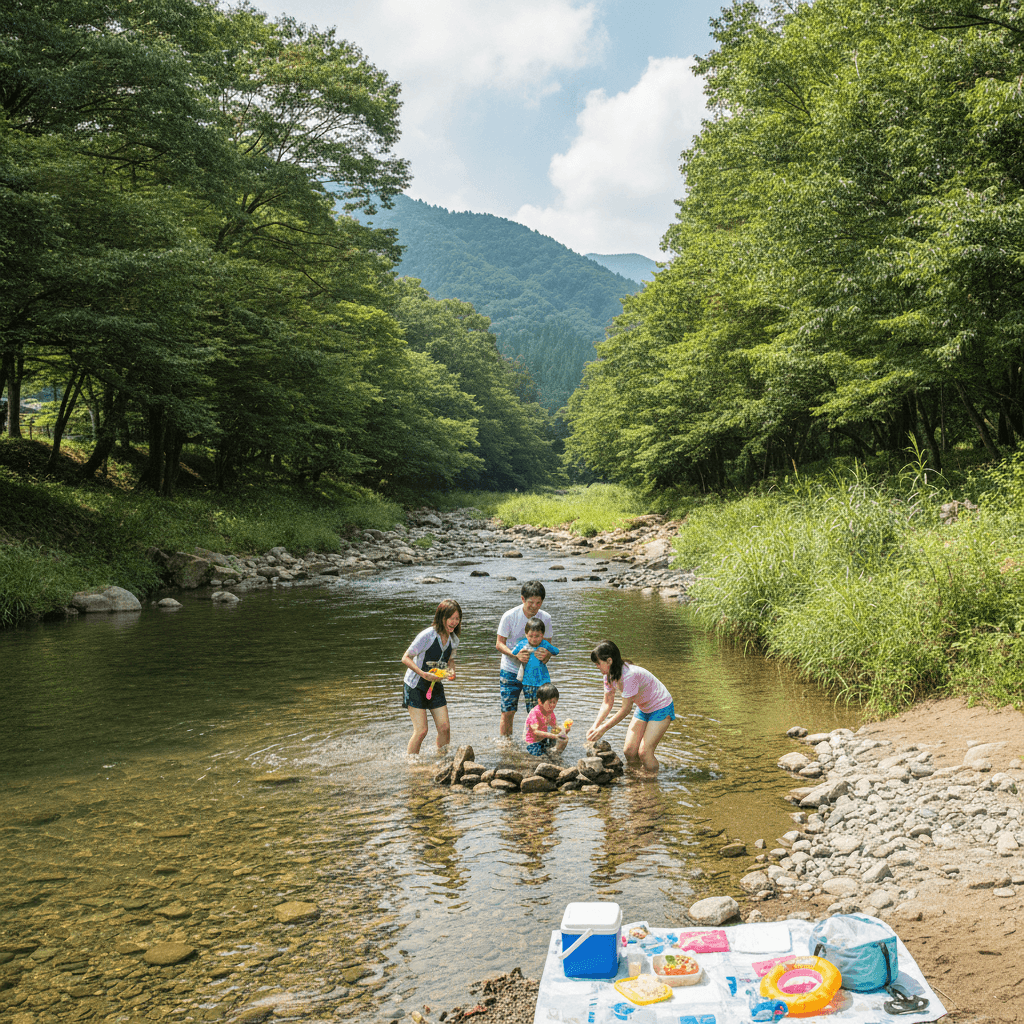兵庫で子連れ川遊び!贅沢体験を叶えるアウトドアスポット厳選ガイド