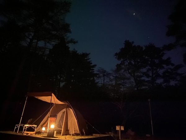 星の見えるテントサイトサムネイル